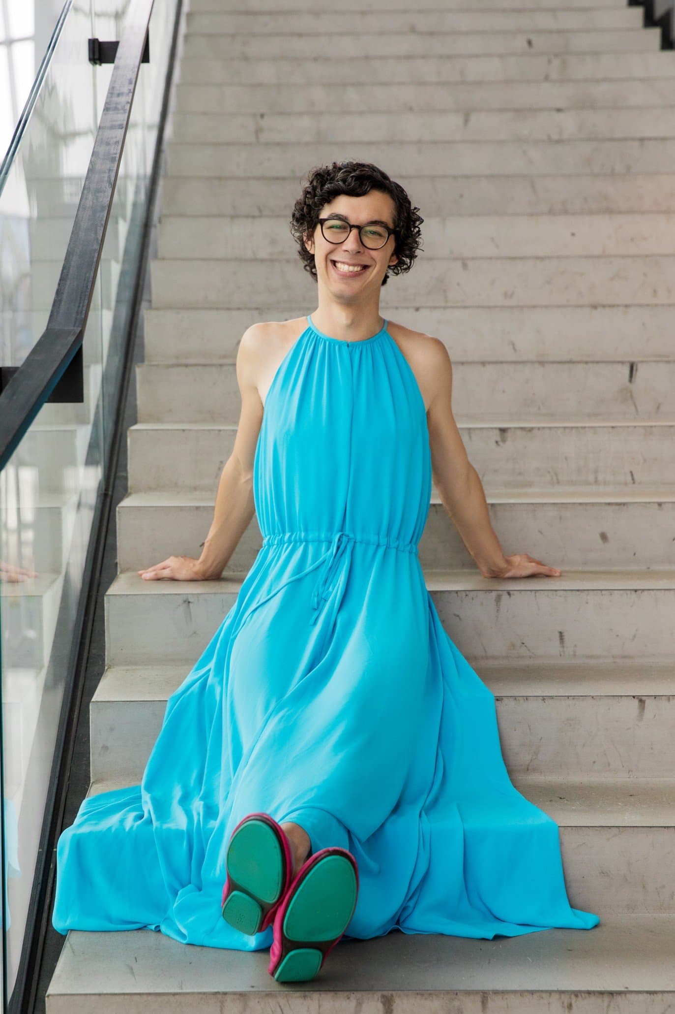 Portrait in Harpa Concert Hall