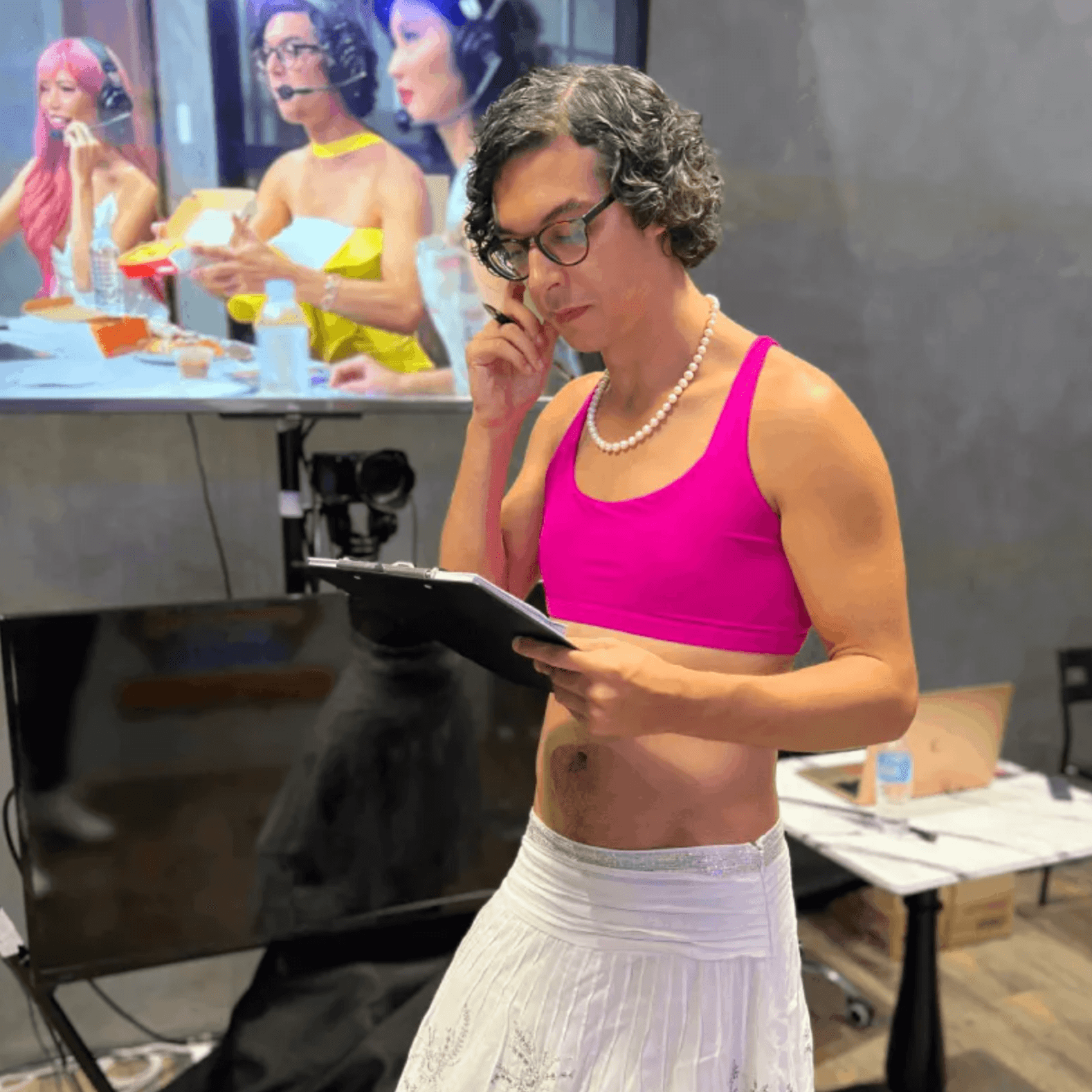 On stage in Manila, 2022