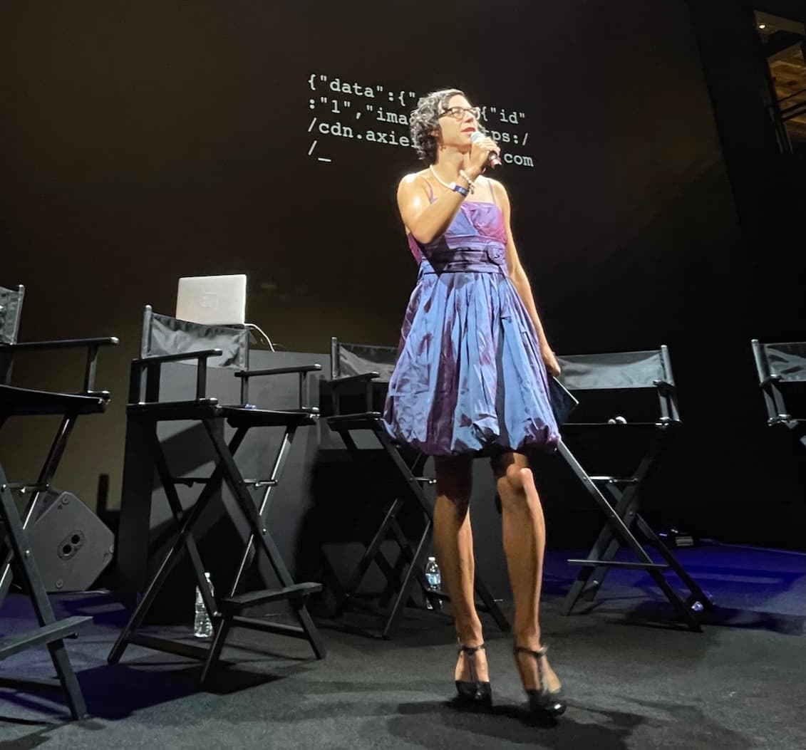 On stage in New York City, 2023