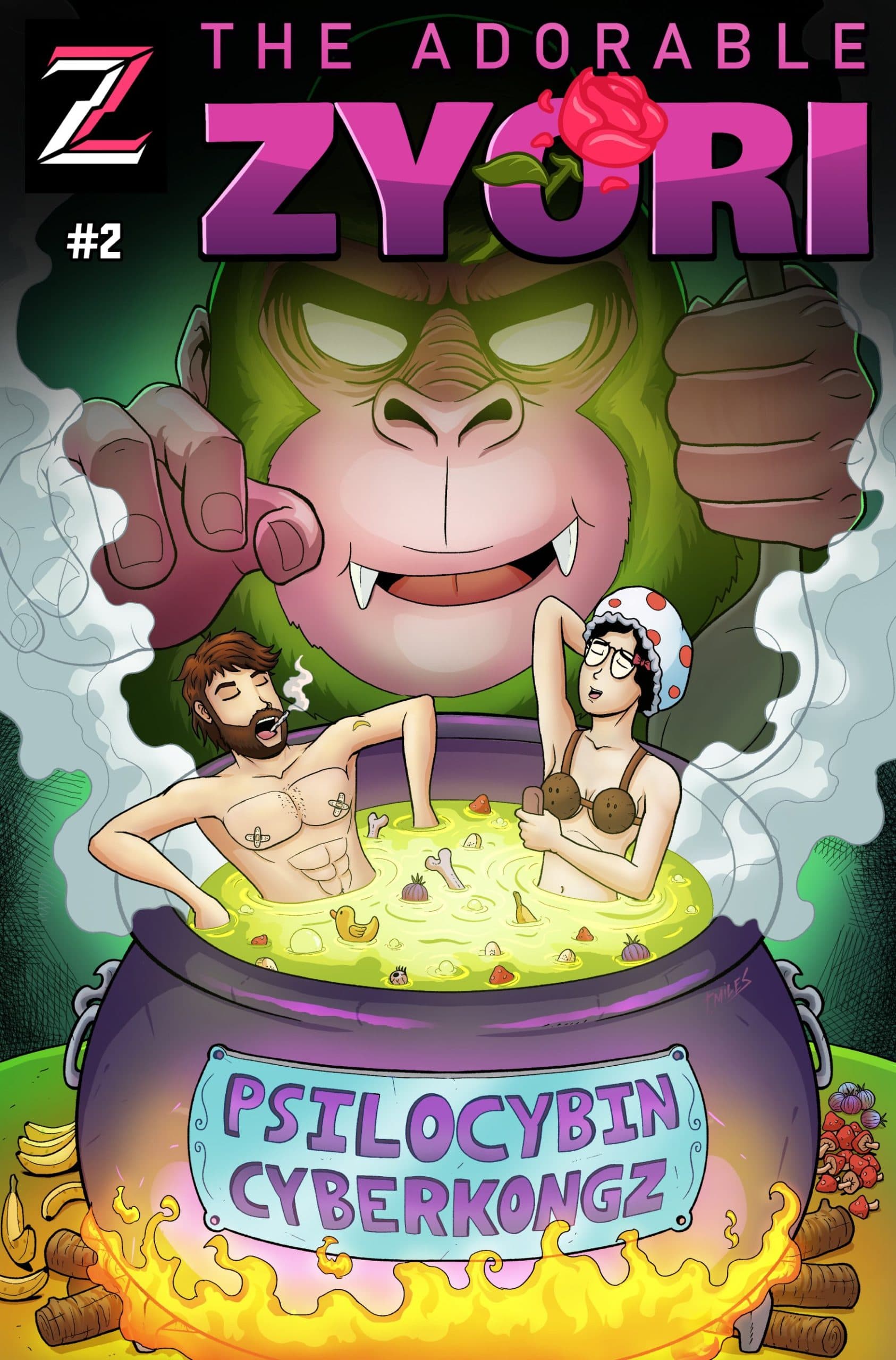 The Adorable Zyori Issue #2 cover